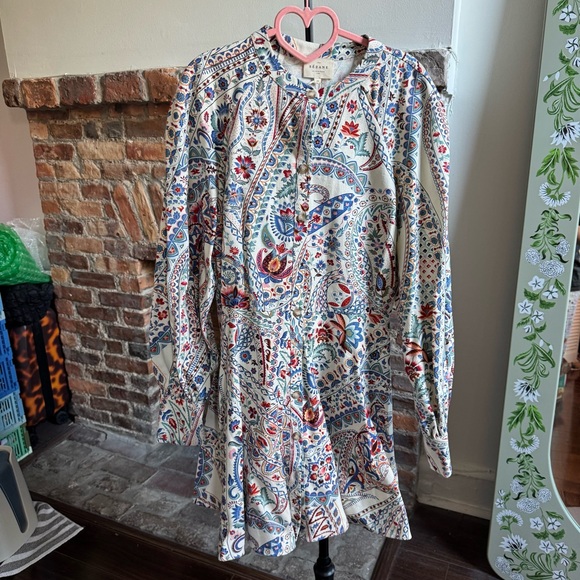 Sezane Caprice dress in milo print - Picture 6 of 6